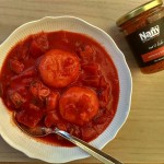 מרק עגבניות עם קובה טבעוני